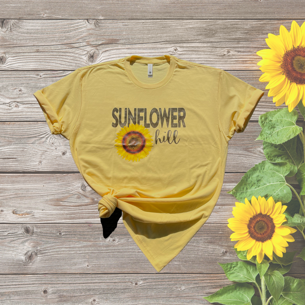New Sunflower Hill Crew Neck T-Shirt